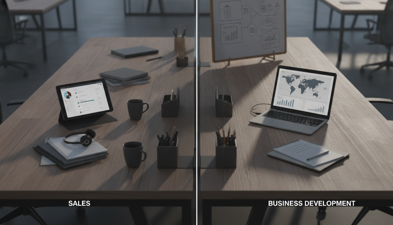 difference between sales and business development: Charting Paths to Sustainable Revenue Growth
