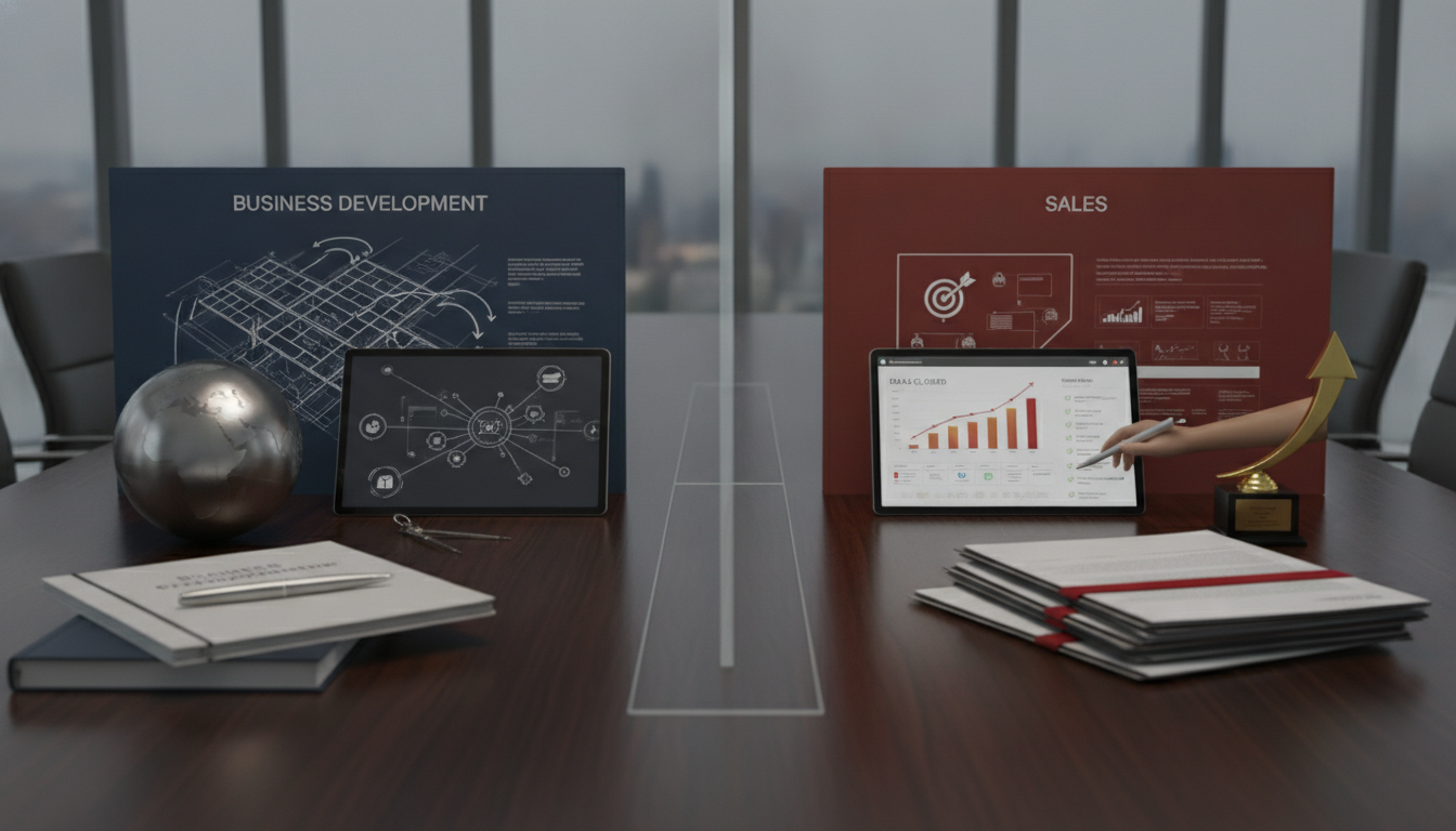 difference between business development and sales: Charting Growth and Revenue Paths